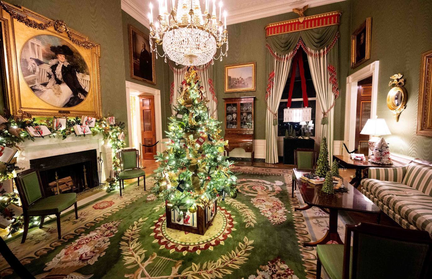 Fotos: Melania redecora la Casa Blanca por Navidad