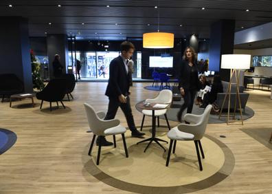 Imagen secundaria 1 - Los viejos bancos son los nuevos templos del lujo en Bilbao