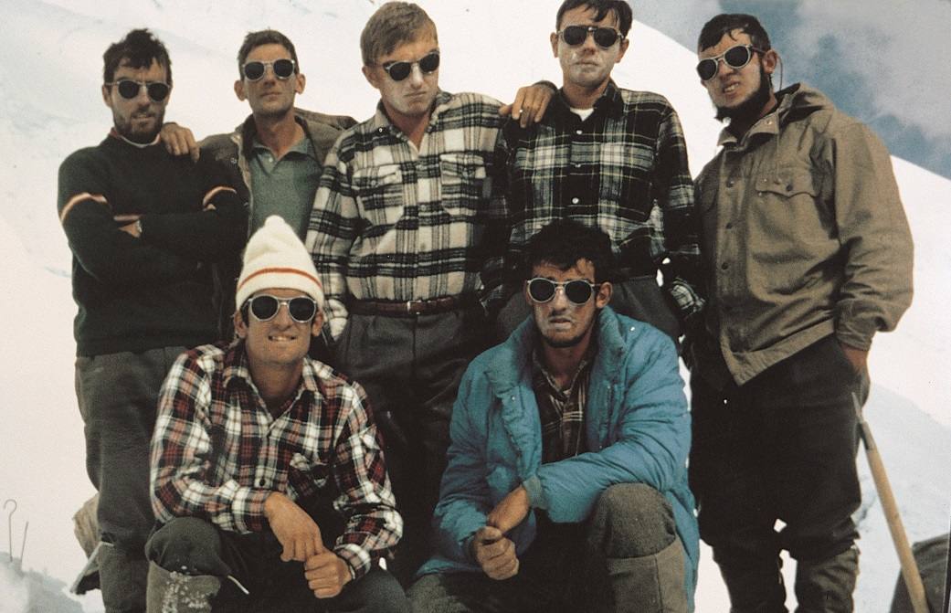 Miembros de la primera expedición vasca a los Andes en 1967.