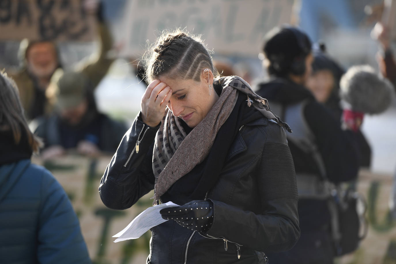Rodaje de la webserie norteamericana «utopia plantilla» en los exteriores del entorno edificio de molinos (muelle astillero). 