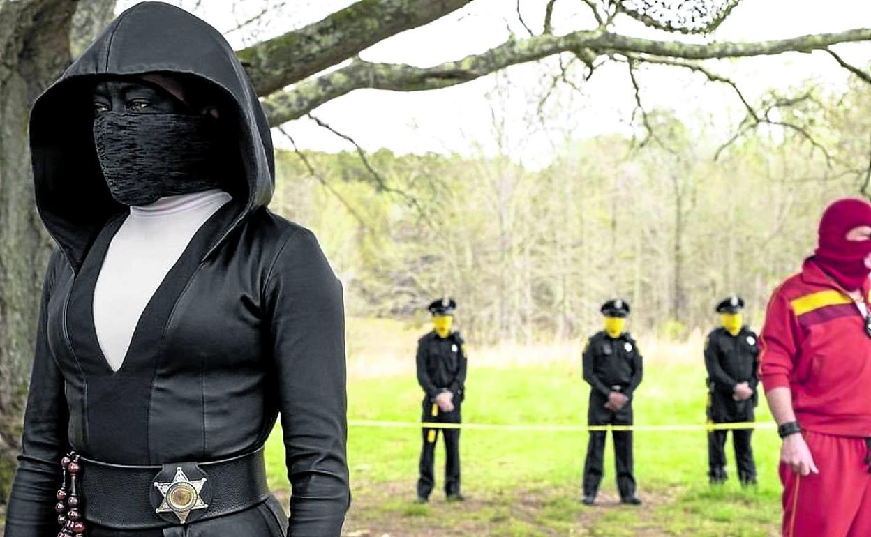 Fotograma de 'Watchmen' que ha traducido Mario Pérez. 