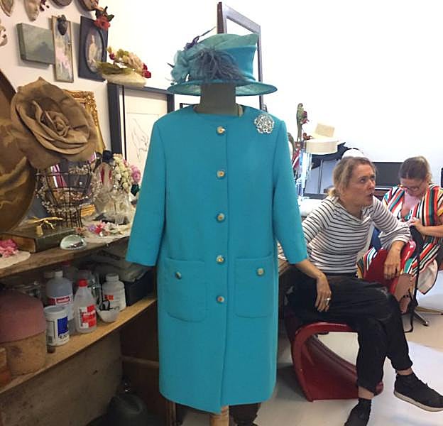 El diseño creado por las artesanas de 'Estudio 14' para el anuncio televisivo.