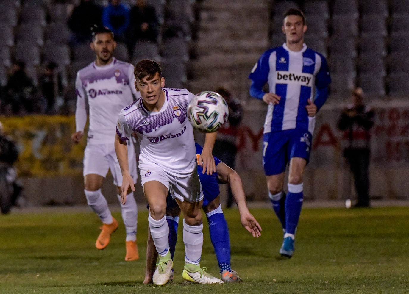Guidetti, en el partido de Jaén. 