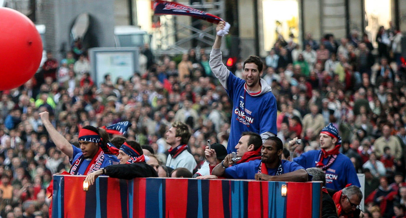 Fotos: Las fotos de Sergi Vidal, un histórico del Baskonia