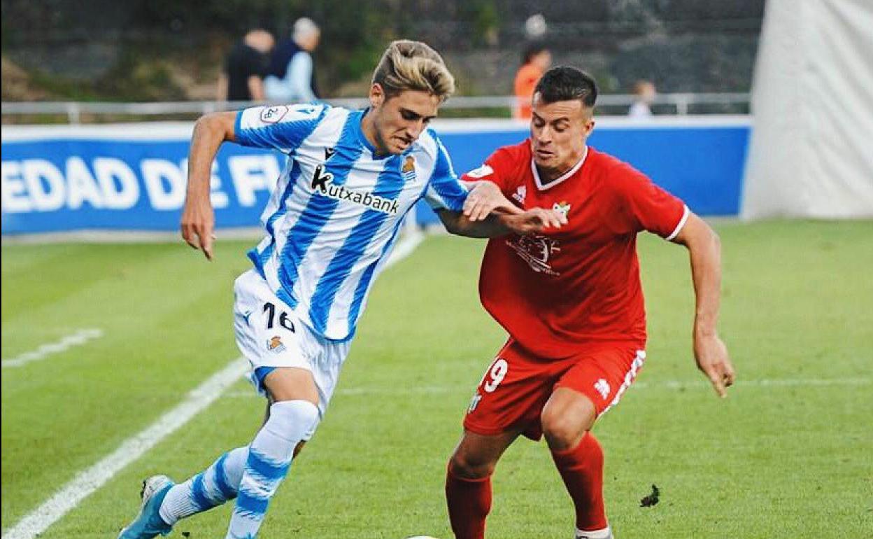 Robert Navarro, en un partido.