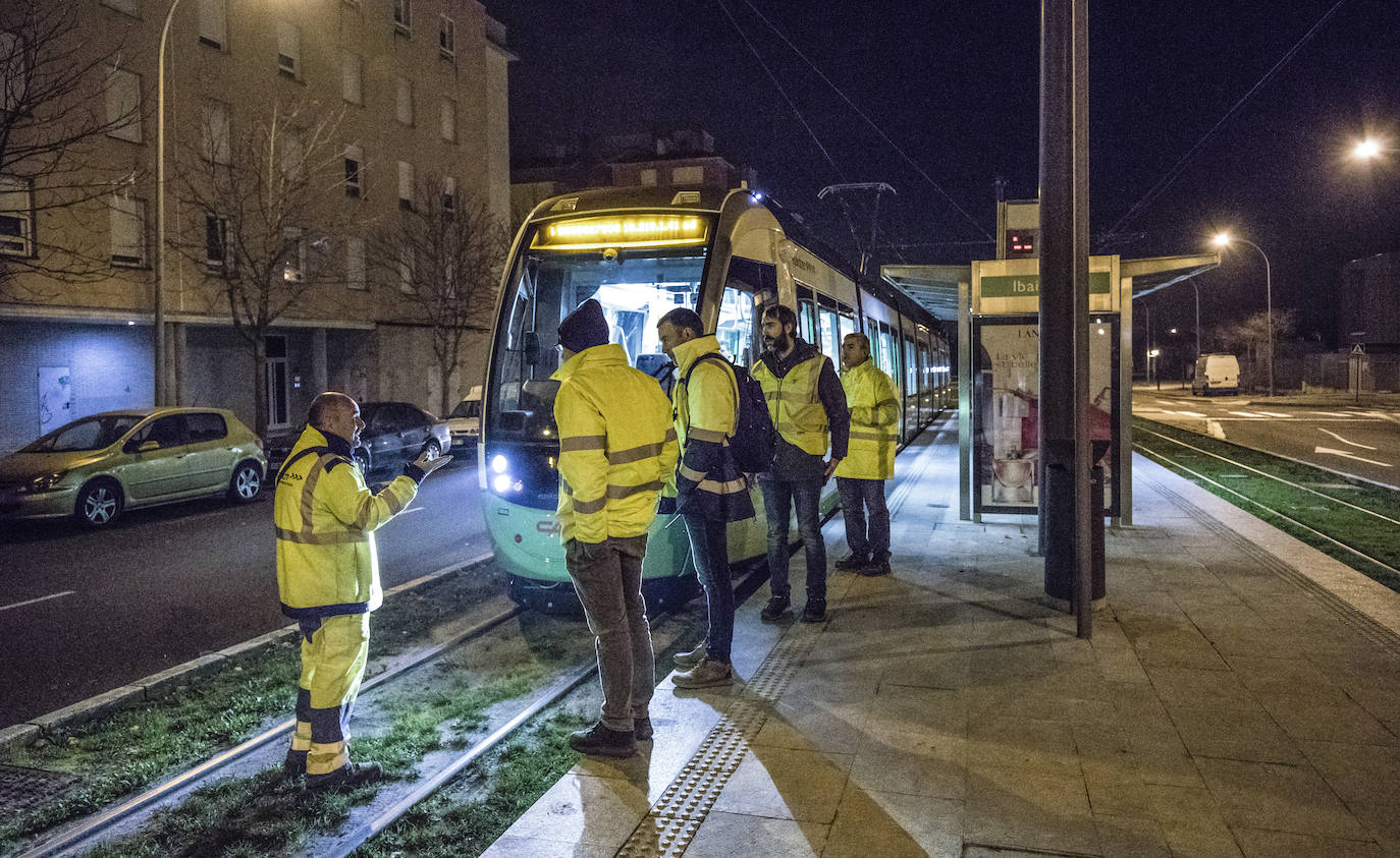 Fotos: El nuevo tranvía, en pruebas