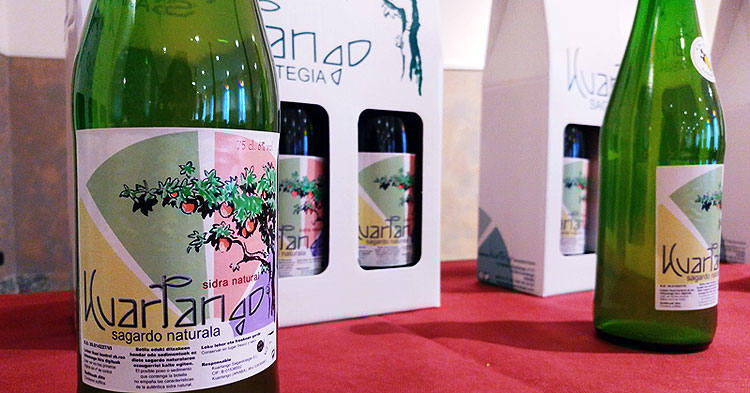 Fotos: Sidra de Kuartango, sidra de Álava