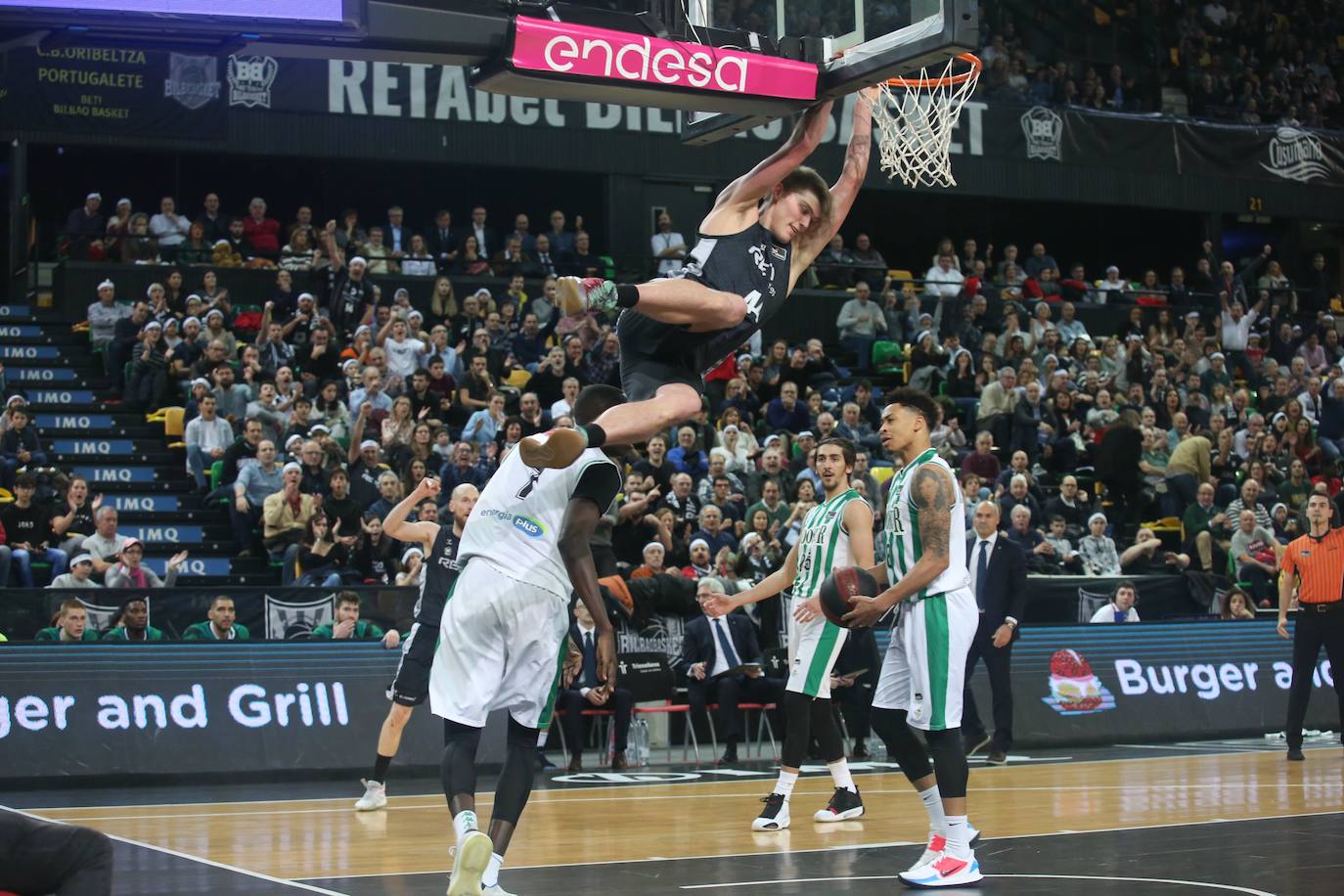 Fotos: El Bilbao Basket-Betis, en imágenes