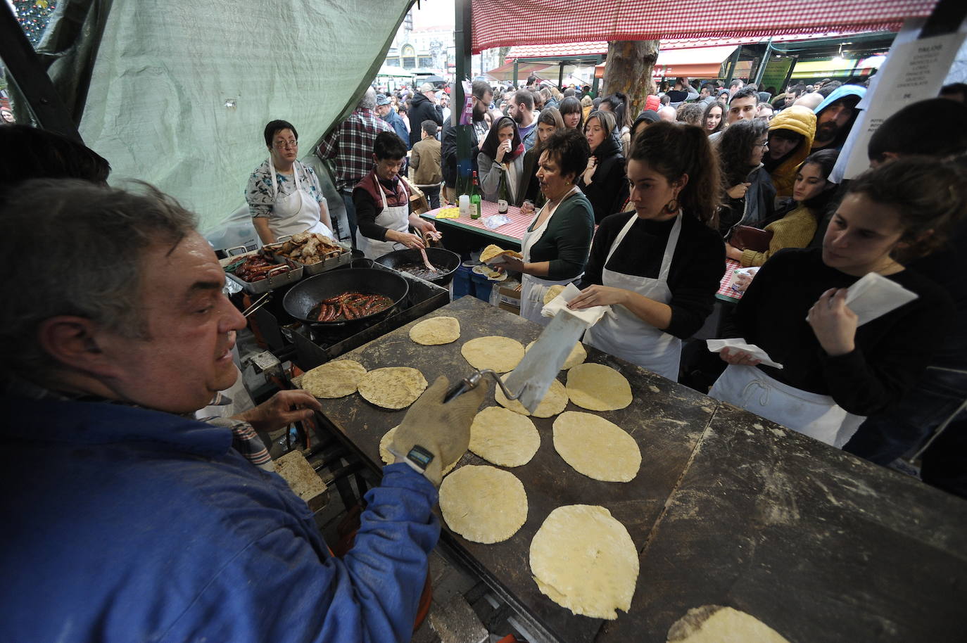 Producción de talos a pleno rendimiento.