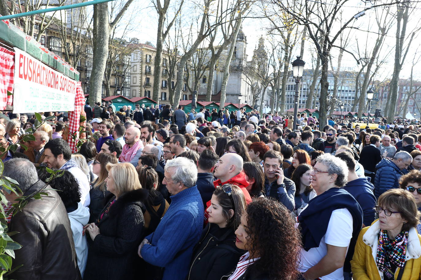 Un Puppy vegetal, expuesto en uno de los stands. 