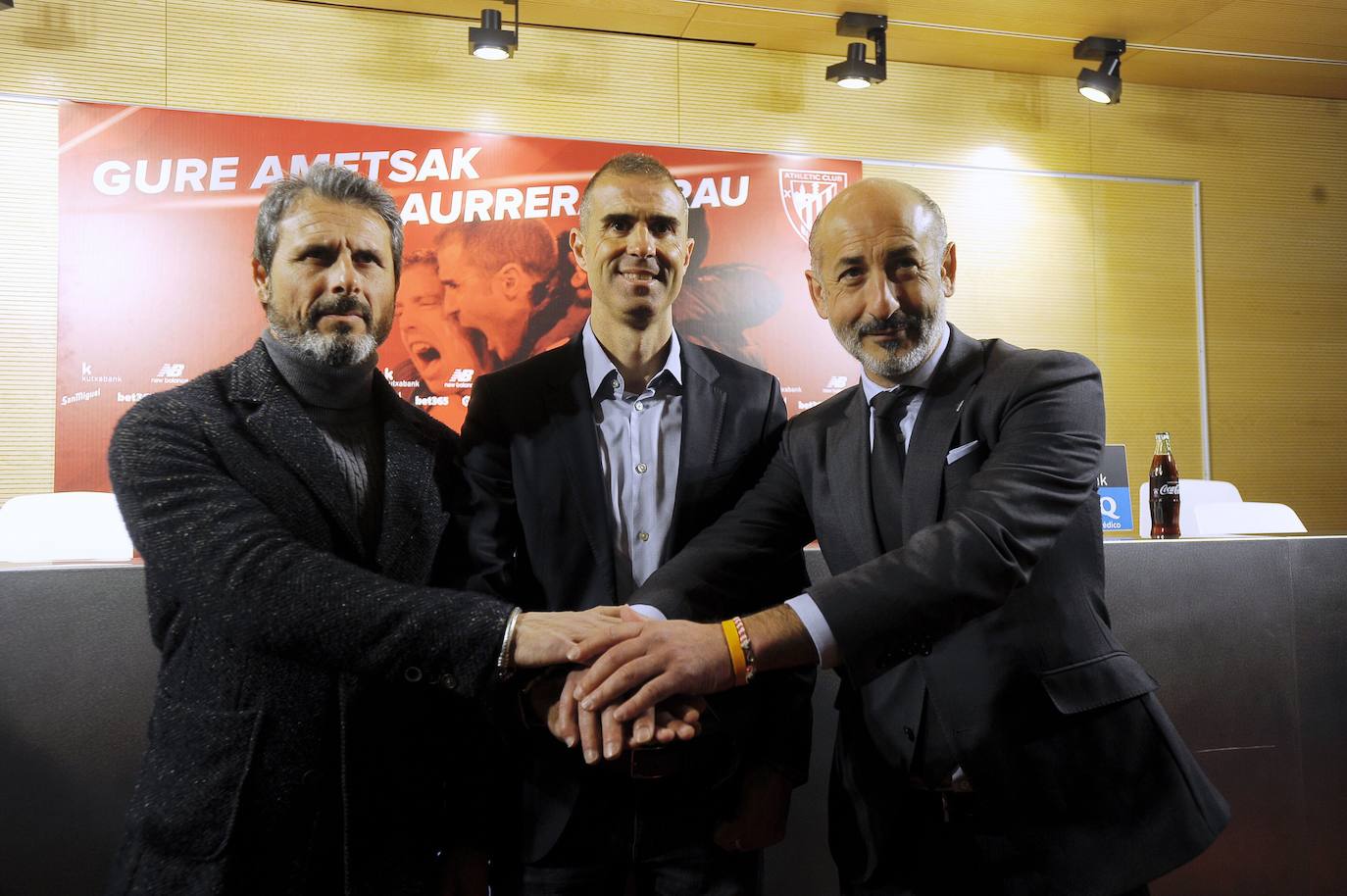 Gaizka Garitano firma su renovación como entrenador del Athletic.