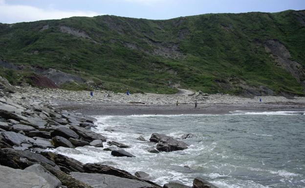 La cala de Meñakoz.