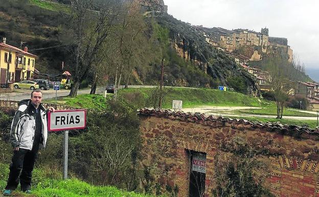 Roberto Ortiz, concejal de cultura en Frías (Burgos). 