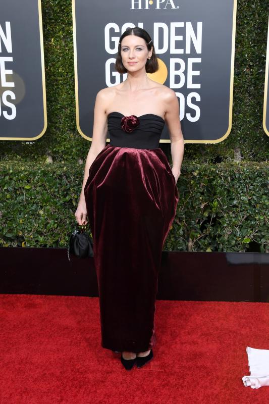 Caitriona Balfe en los Globos de Oro 2019 