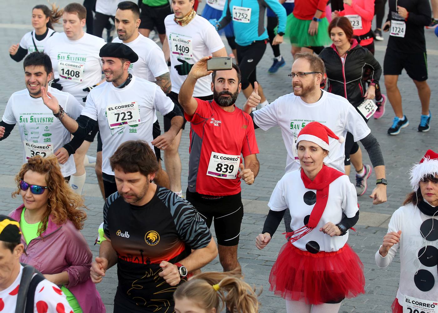 Fotos: Bilbao se llena de &#039;runners&#039; por la San Silvestre de Rekalde