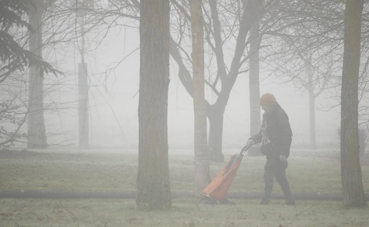 Álava tirita a -5 grados en Sarria y despedirá el año con heladas