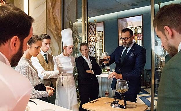 Diego Sandoval, en Coque (Madrid).