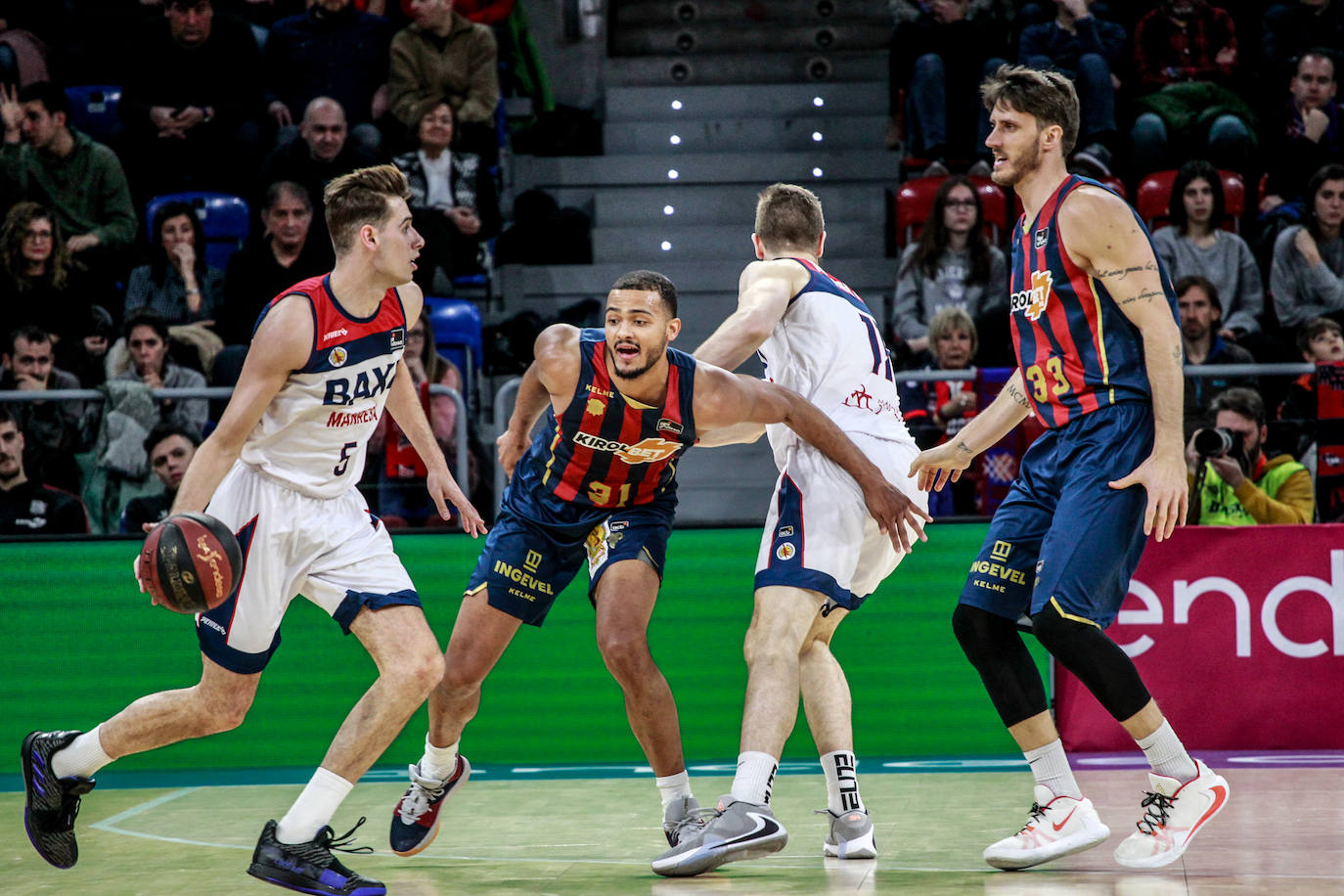 El Buesa Arena ha albergado una nueva jornada de Liga Endesa.