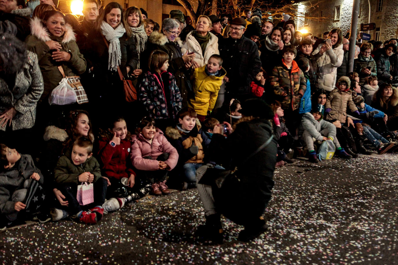 Fotos: La cabalgata de los Reyes en Vitoria, en imágenes