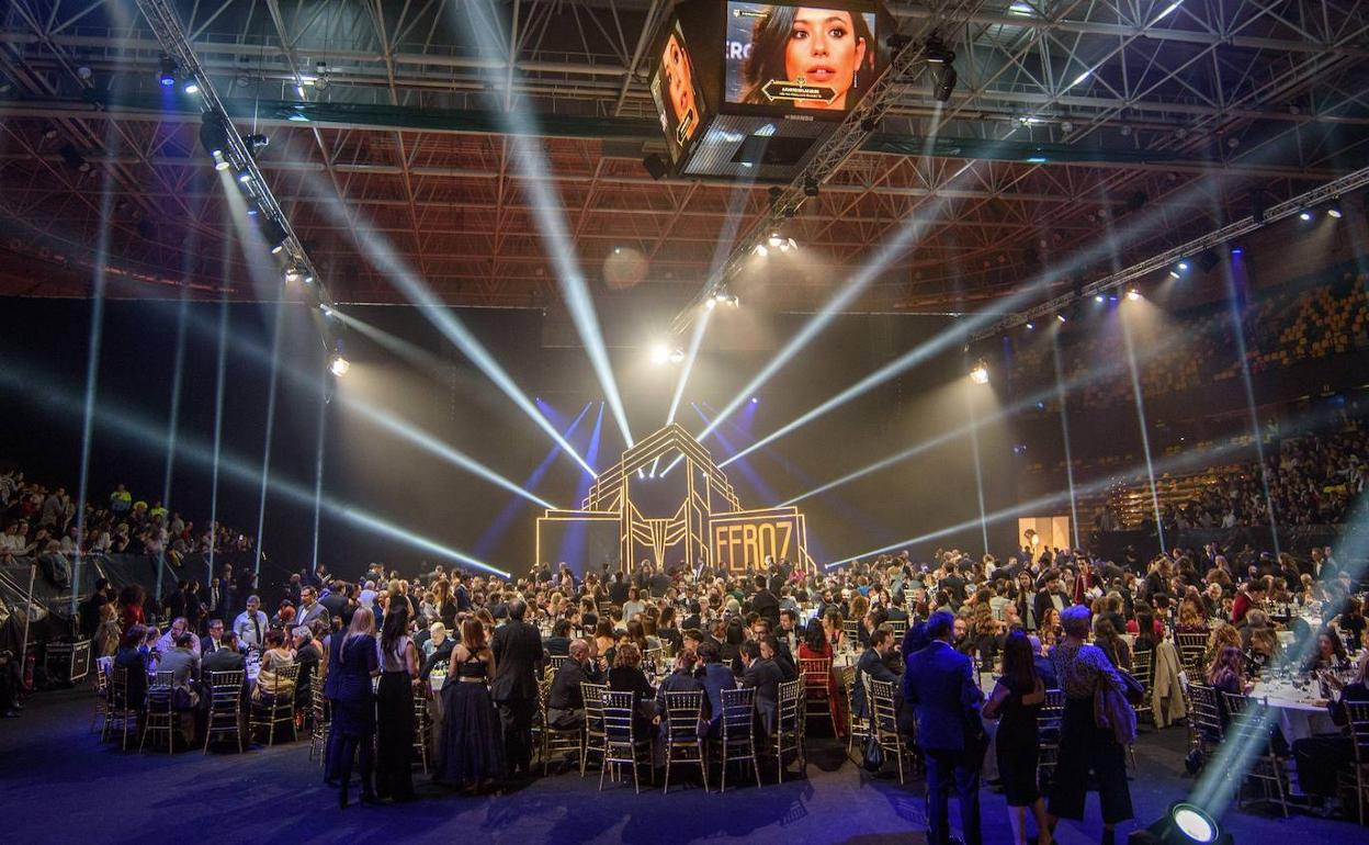 Los Premios Feroz se celebraron el año pasado en el Bilbao Arena.