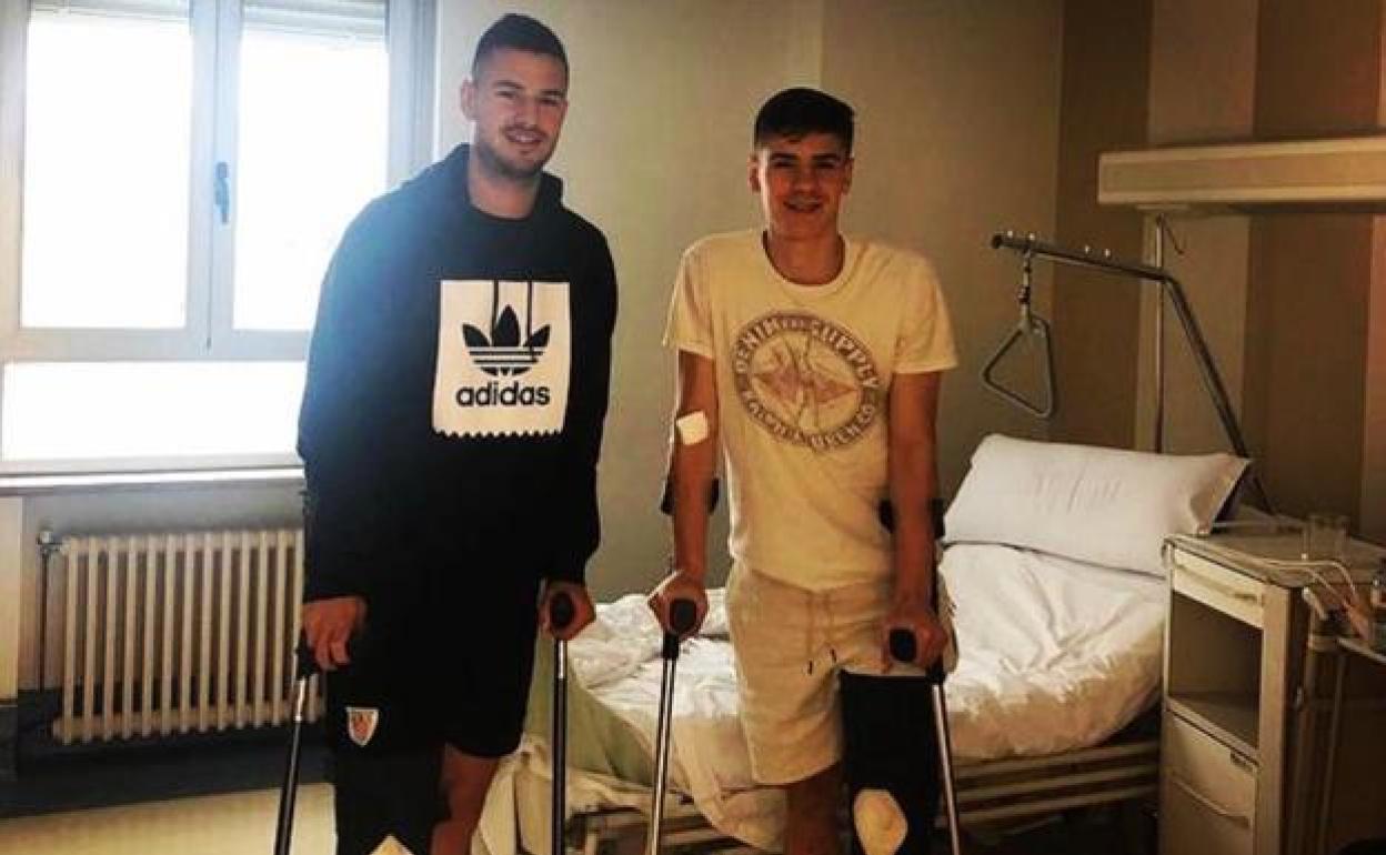 Gorka Agirre reaparece casi nueve meses después con el Basconia