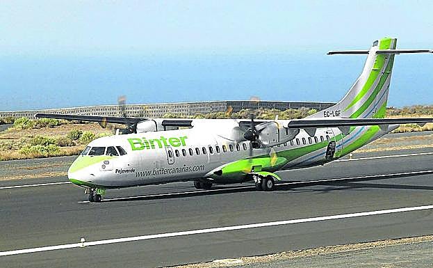 Binter es la aerolínea de referencia en las islas Canarias. 