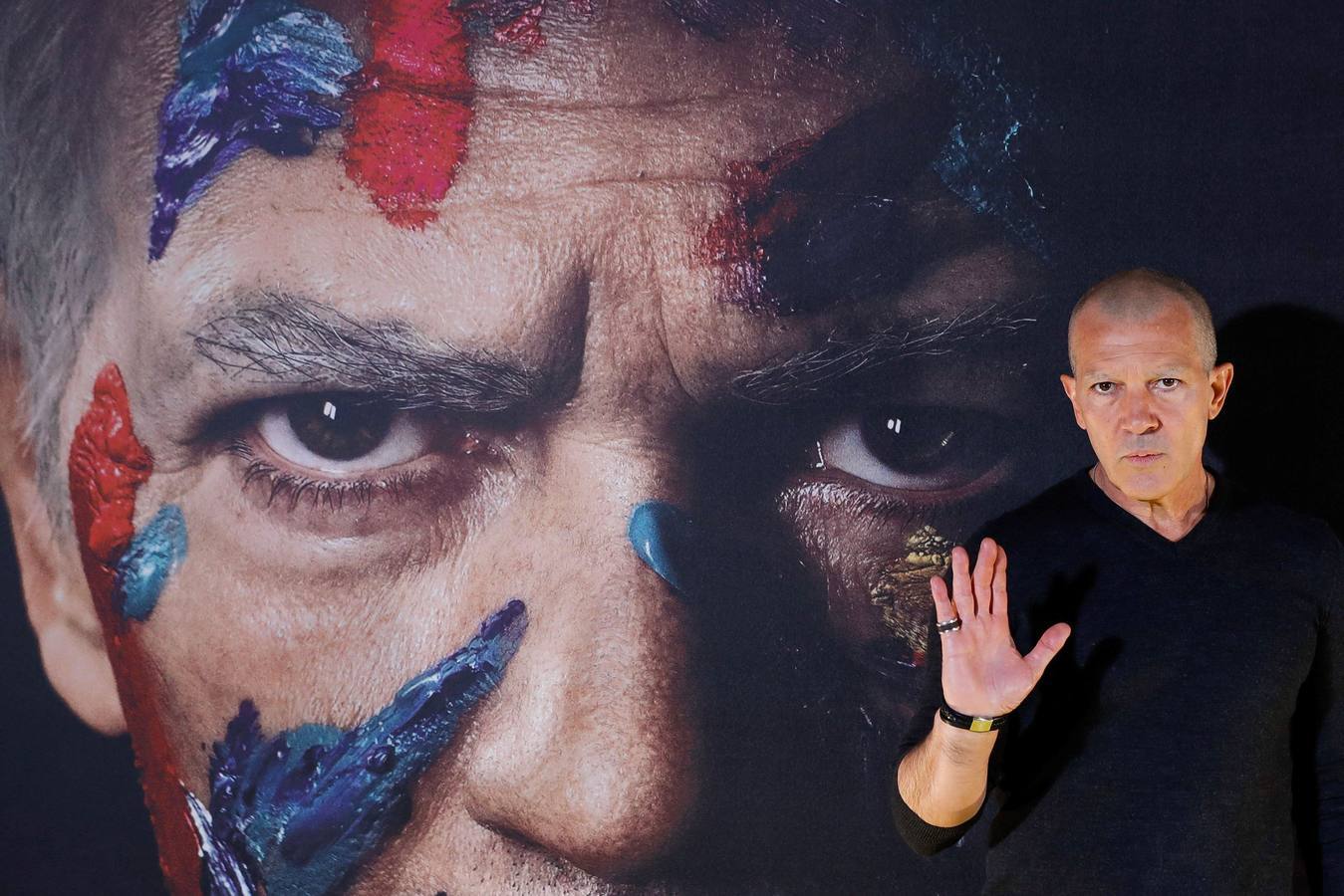 El actor malagueño Antonio Banderas, durante el photocall de la presentación del capítulo dedicado a la vida y obra del pintor universal Pablo Picasso, de la serie "Genius", producida por National Geographic (2018)