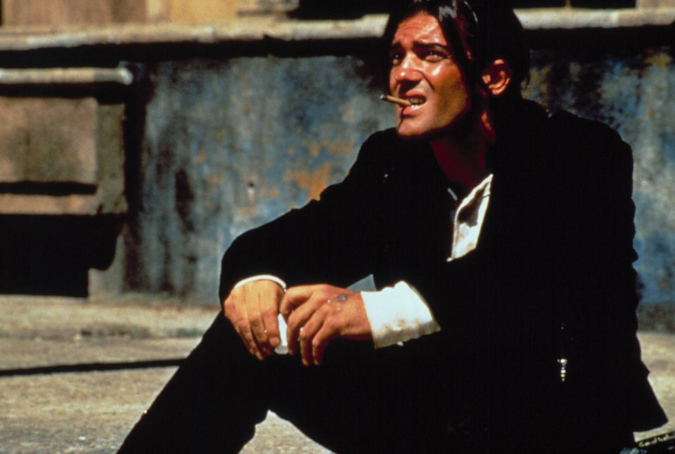 Antonio Banderas, en una escena de la película 'Desperado' (1995)