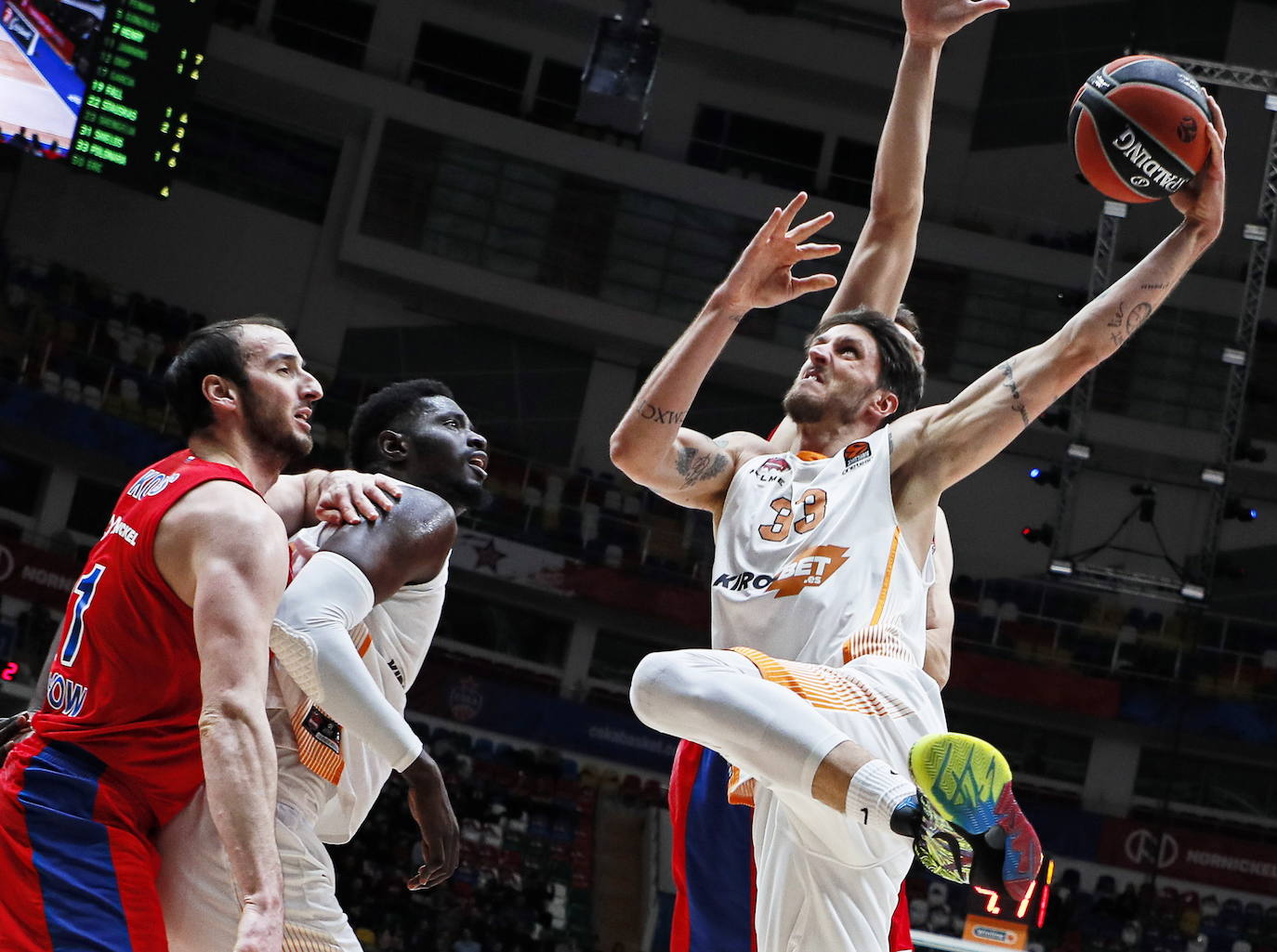 Fotos: Las fotos del CSKA - Baskonia