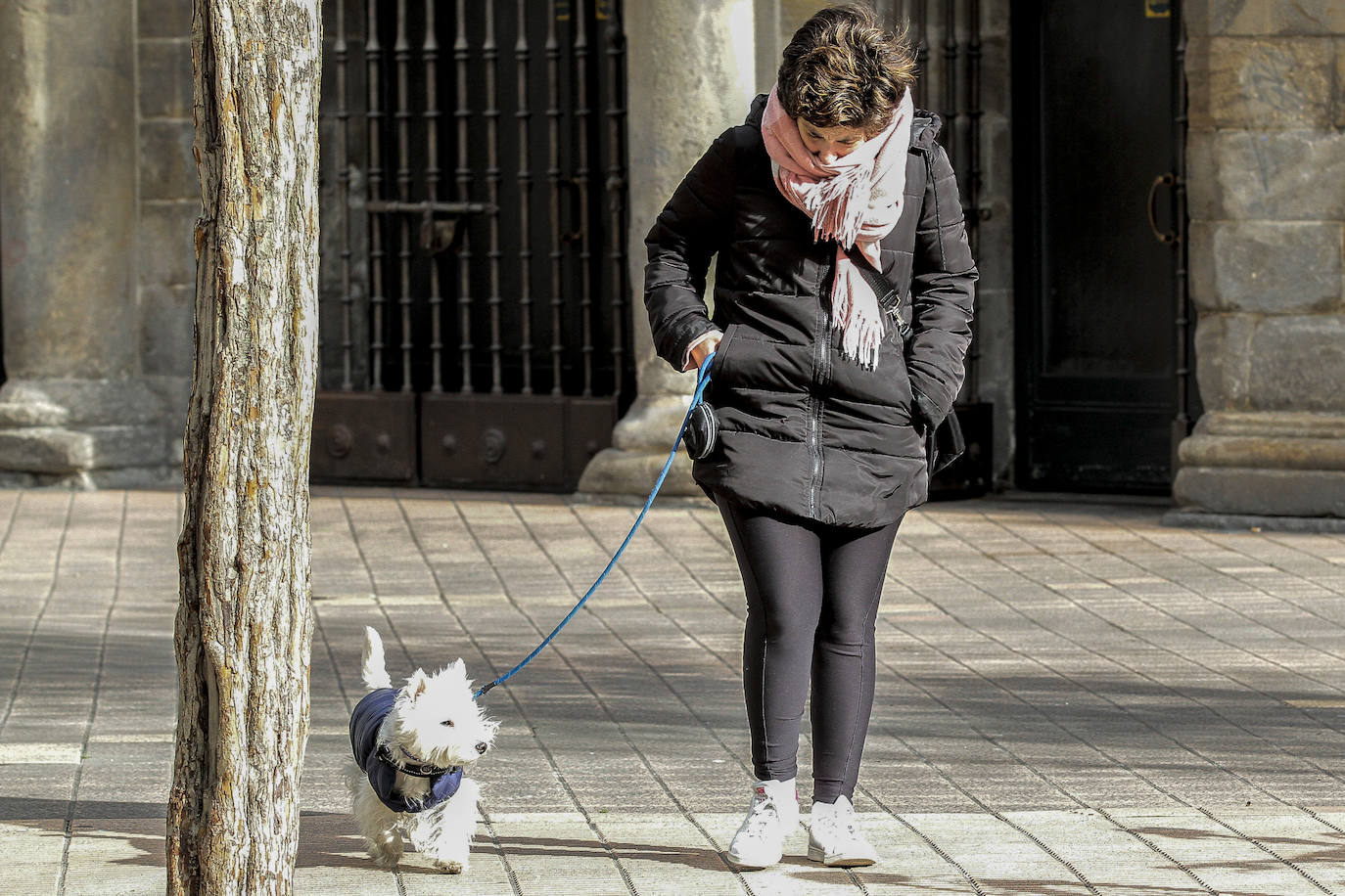 Fotos: Jornada muy fría en Vitoria