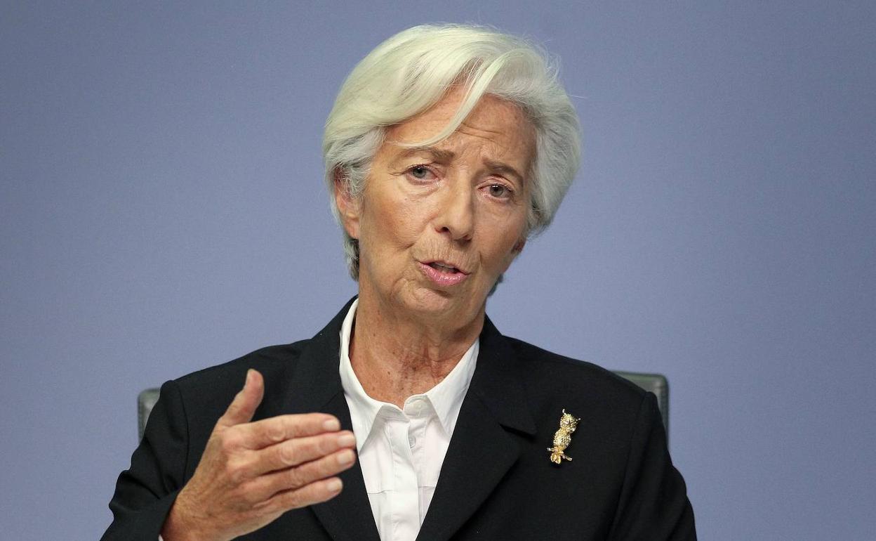 Christine Lagarde.