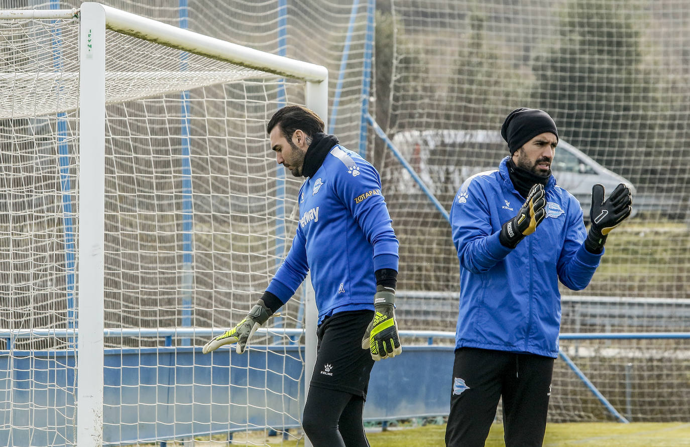 Fotos: El Alavés prepara el partido ante el Villarreal