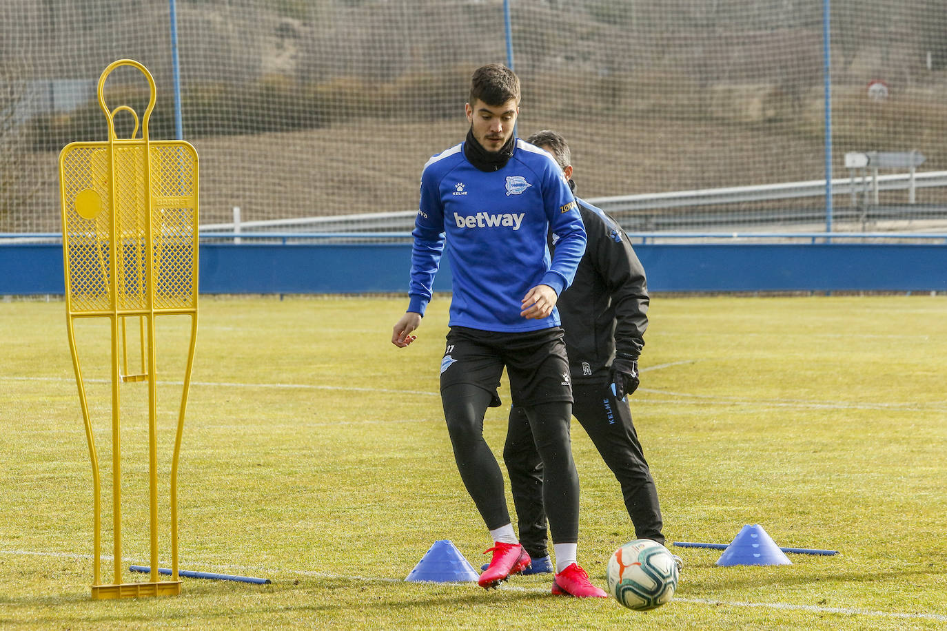 Fotos: El Alavés prepara el partido ante el Villarreal