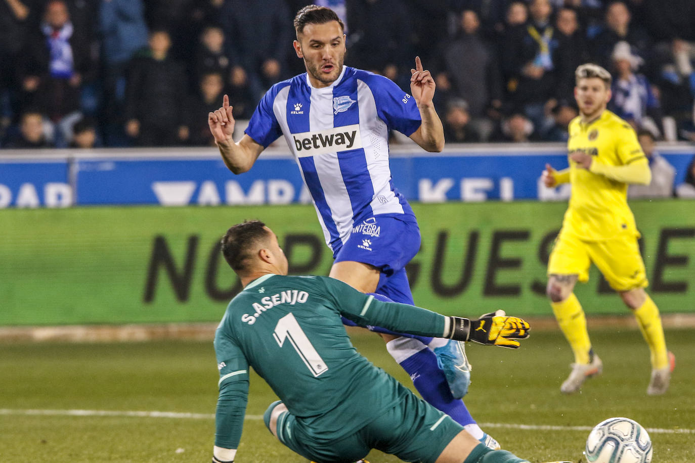 Fotos: Alavés-Villarreal, en imágenes