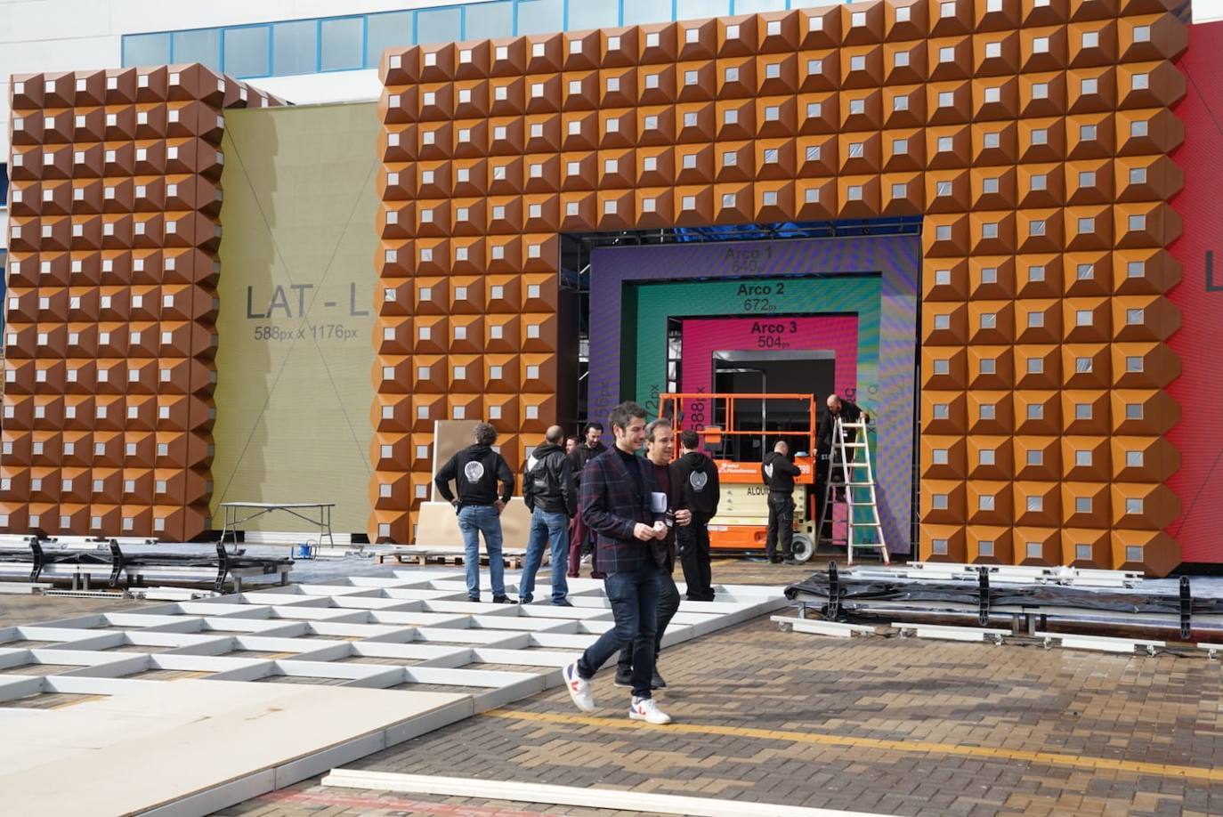 Fotos: Así se preparan los Goya