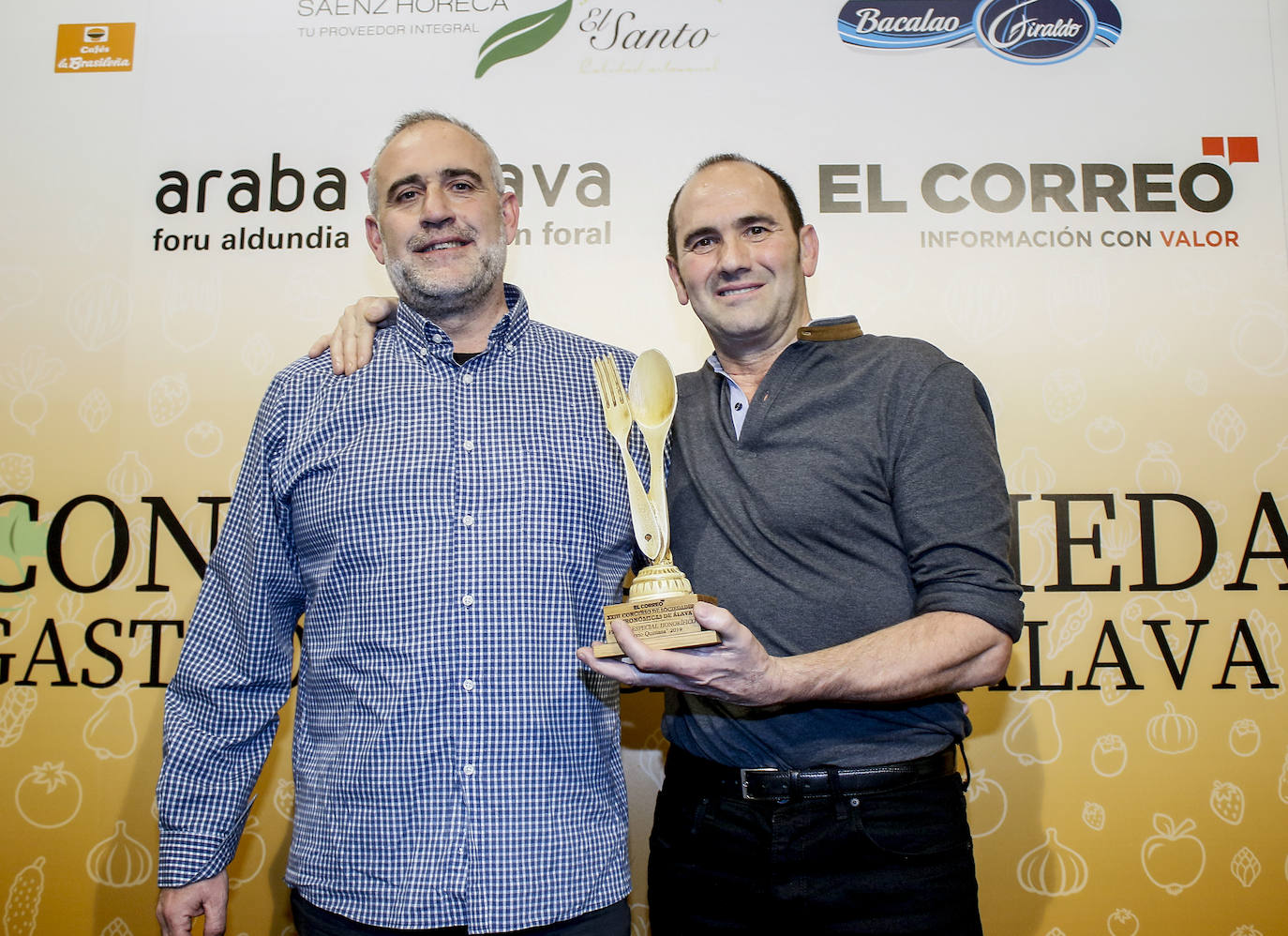 Fotos: Entrega de premios del XXIII Concurso de Sociedades Gastronómicas de Álava EL CORREO