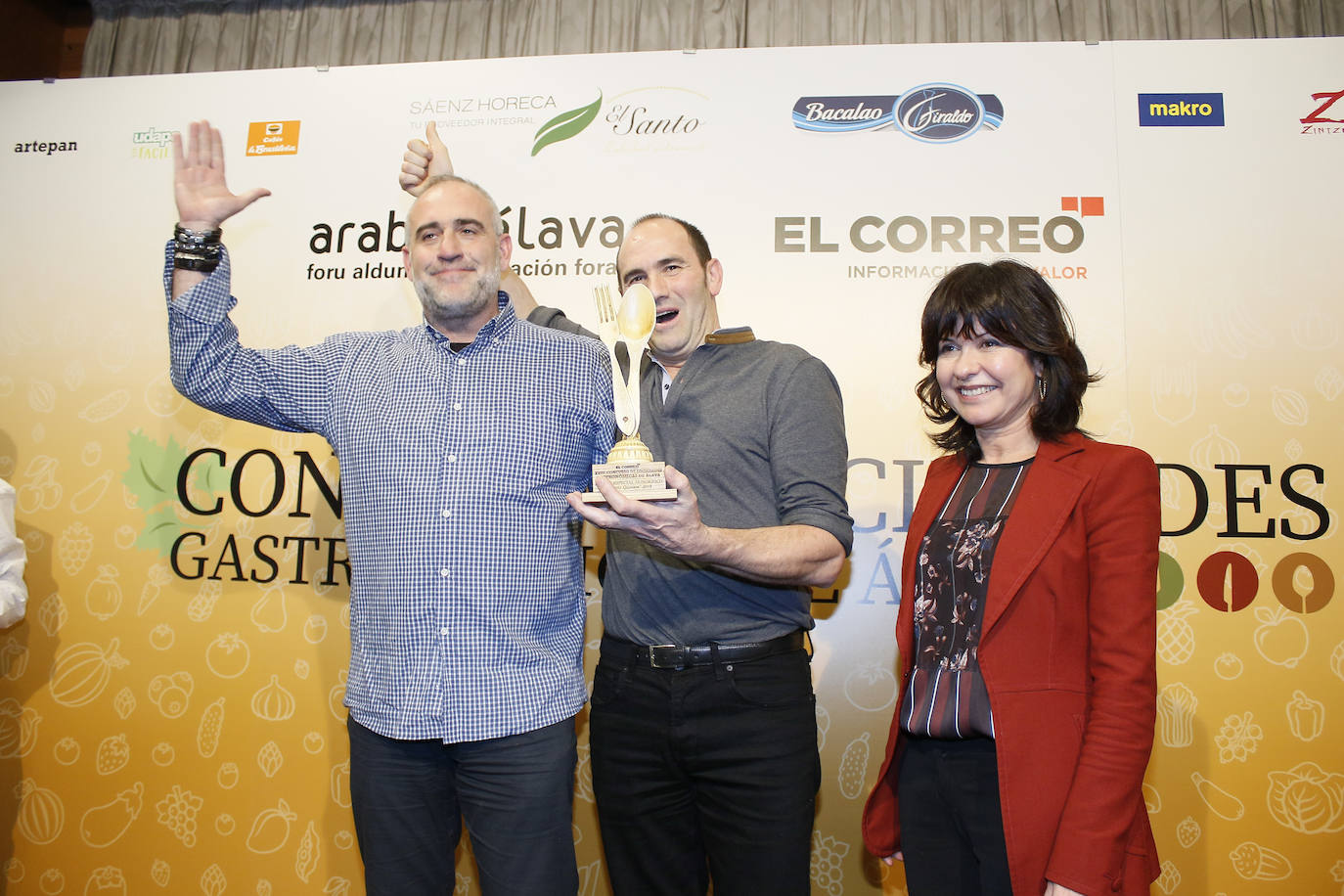 Fotos: Entrega de premios del XXIII Concurso de Sociedades Gastronómicas de Álava EL CORREO