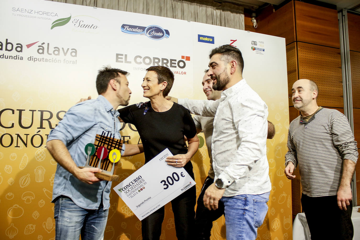 Fotos: Entrega de premios del XXIII Concurso de Sociedades Gastronómicas de Álava EL CORREO