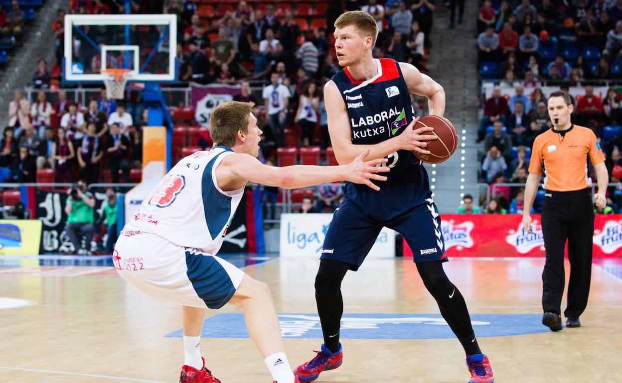 Bertans, en su etapa como baskonista 