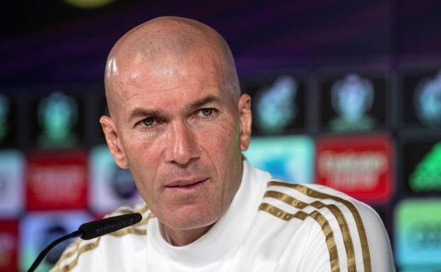 Zidane en rueda de prensa