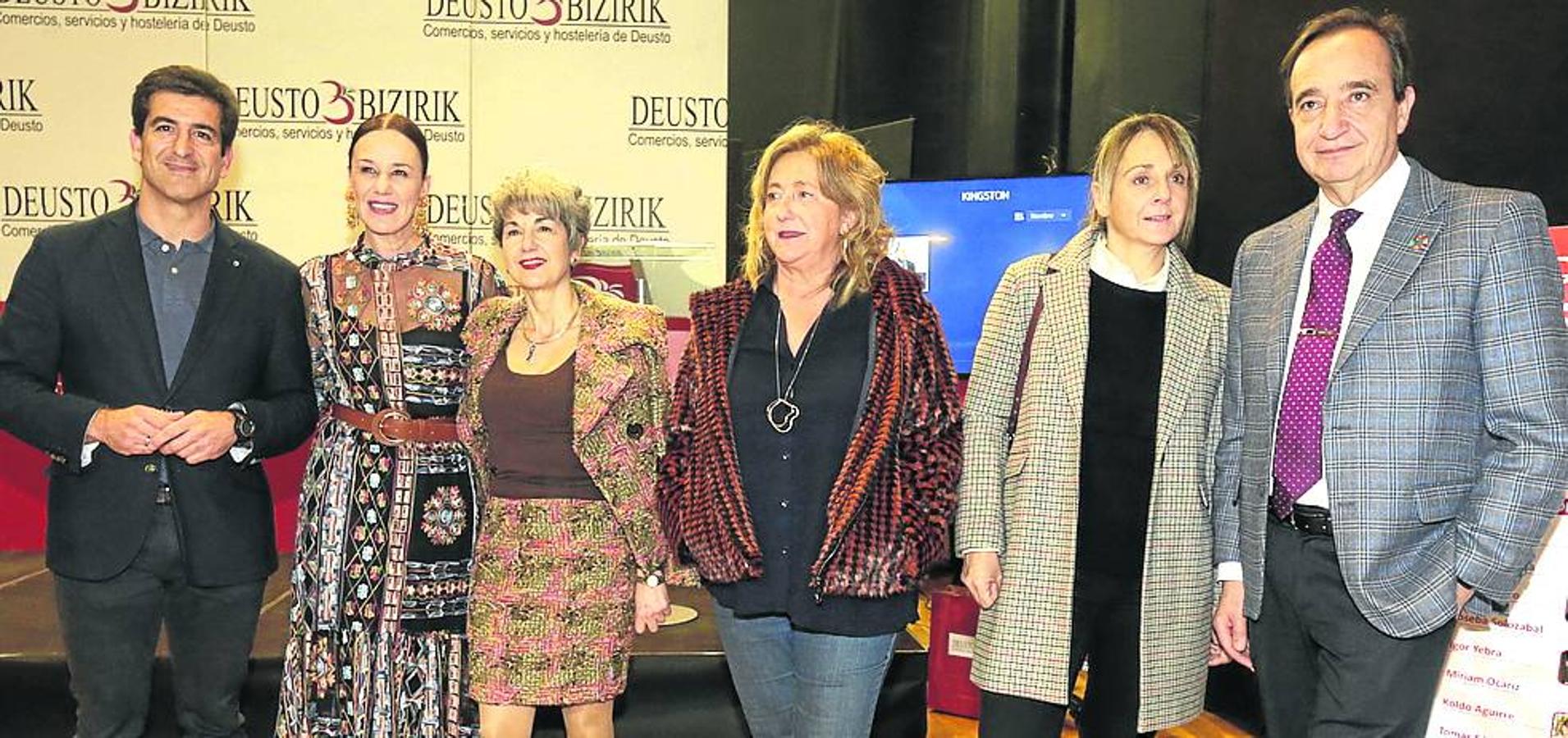 Ignacio Aguirre, Amaia Martínez de Santos, Amaia Gómez, Begoña Murguialday, Cristina Mota y Rafael Gardeazabal.