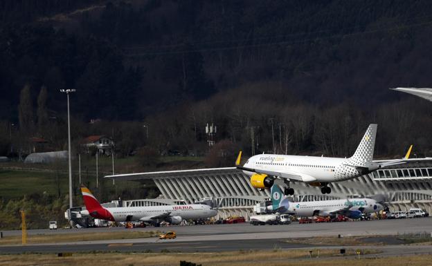 Aeropuerto de Bilbao.