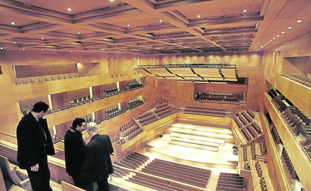 Valladolid. Bofill firmó un complejo que cuenta con sala con excelencia acústica y dependencias para el conservatorio y la sede de la Orquesta Sinfónica de Castilla y León.