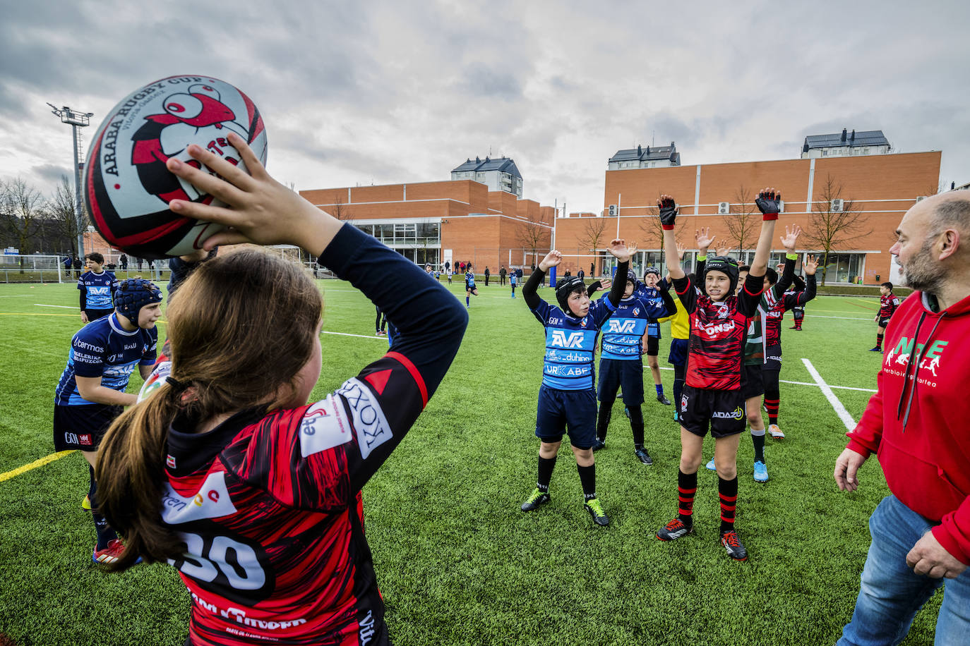 Fotos: Fiesta del rugby en Lakua