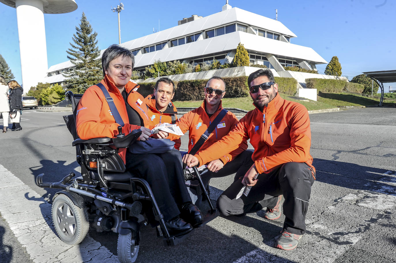 Montes Solidarios también acudió a la cita