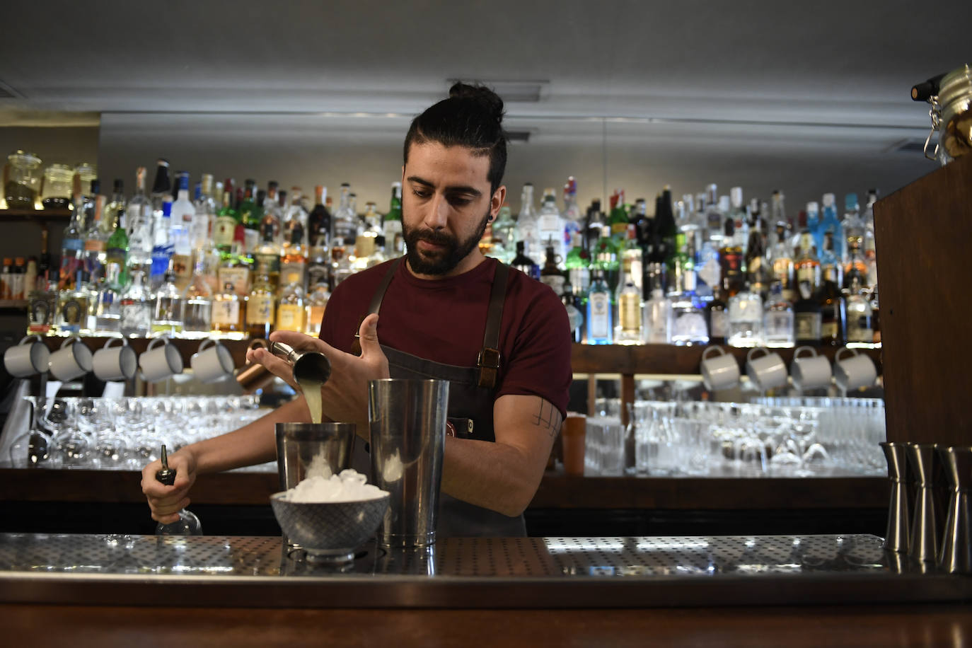El estilo a la hora de preparar la bebida tiene un punto extra.