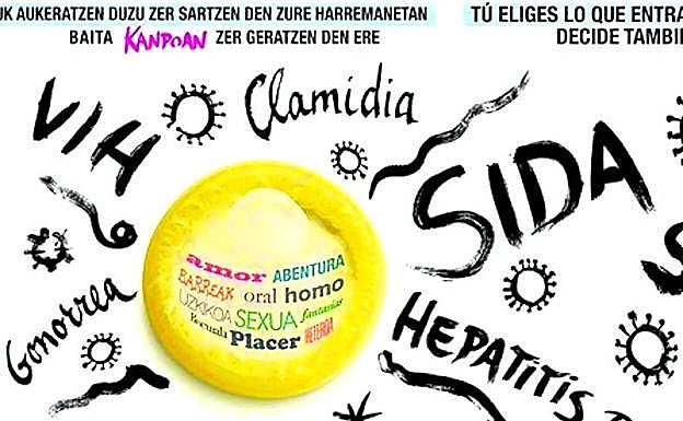 Imagen de una campaña de Osakidetza para prevenir infecciones.