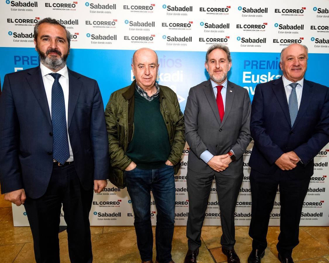Iñaki Garcinuño, Raúl Arza, Alfonso Gil y Josu Sánchez. 