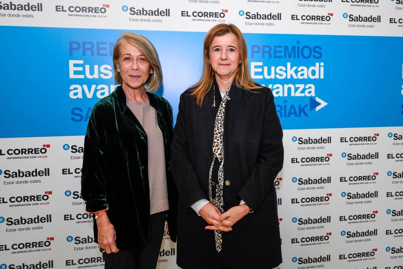 Susana Rodríguez Vidarte y Teresa Laespada. 