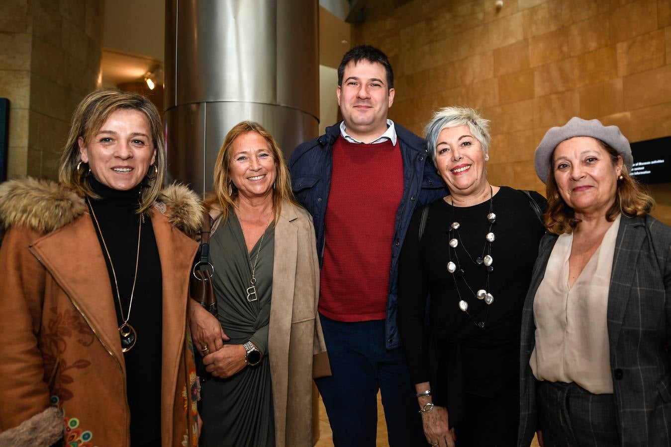 Marta Argüeso, Belén Zurbano, Alberto Ruiz, Ana Morgado y Julia Diéguez. 
